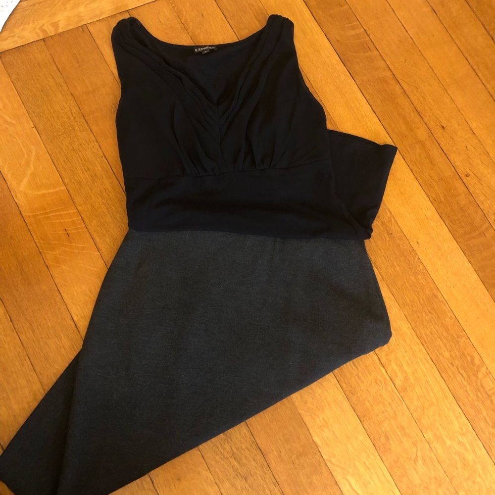 Charcoal Gray Pencil Skirt Size 6